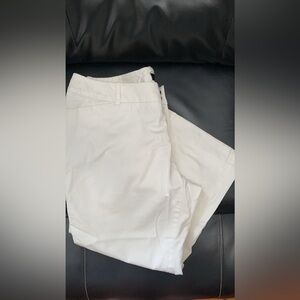 Mossimo white capri pants